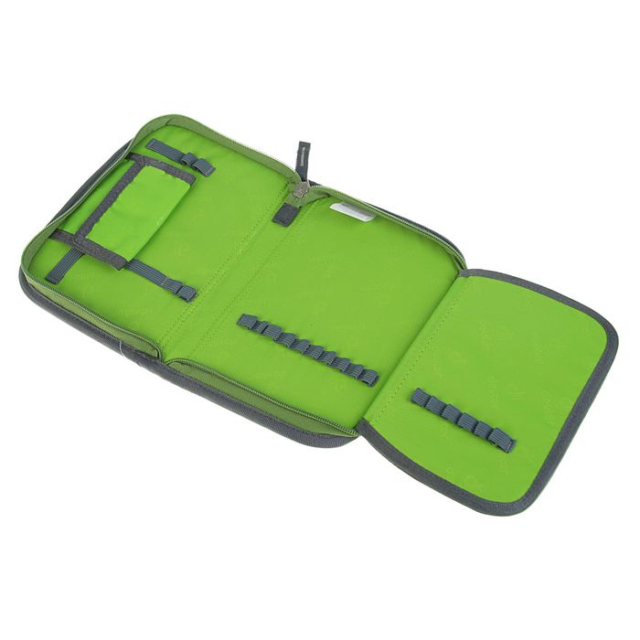 Пенал 1 секция 140 х 210 мм, откидная планка, ламинированный картон Deuter OneTwo «Киви» 2890315-2014