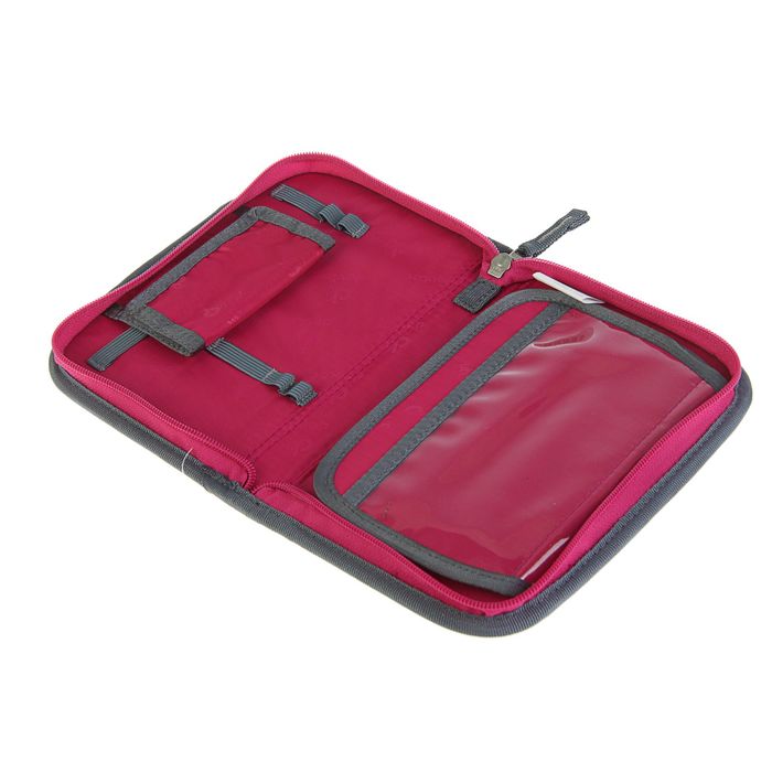 Пенал 1 секция 140 х 210 мм, откидная планка, ламинированный картон Deuter OneTwo «Фиолетовая бабочка» 289