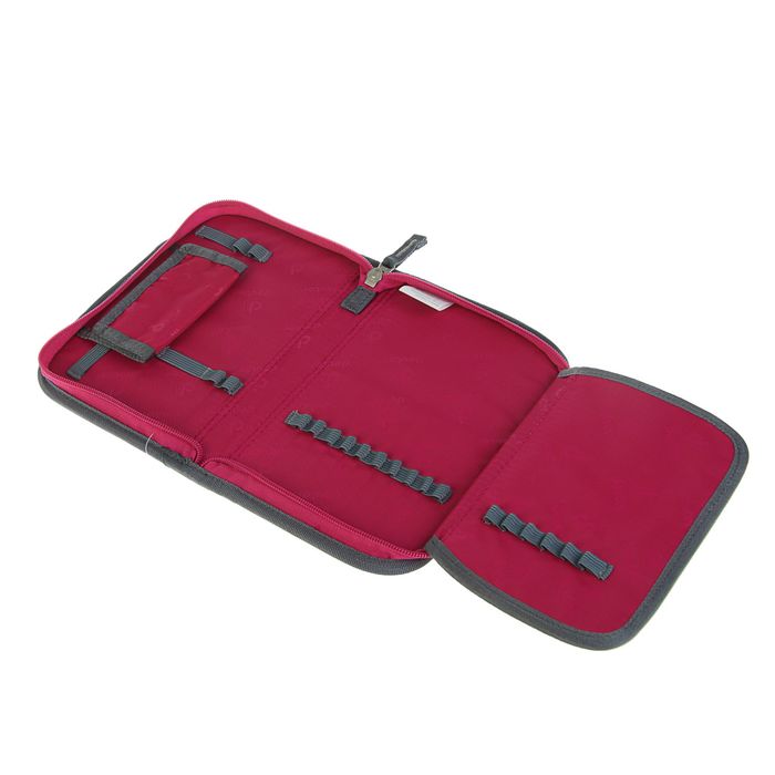 Пенал 1 секция 140 х 210 мм, откидная планка, ламинированный картон Deuter OneTwo «Фиолетовая бабочка» 289