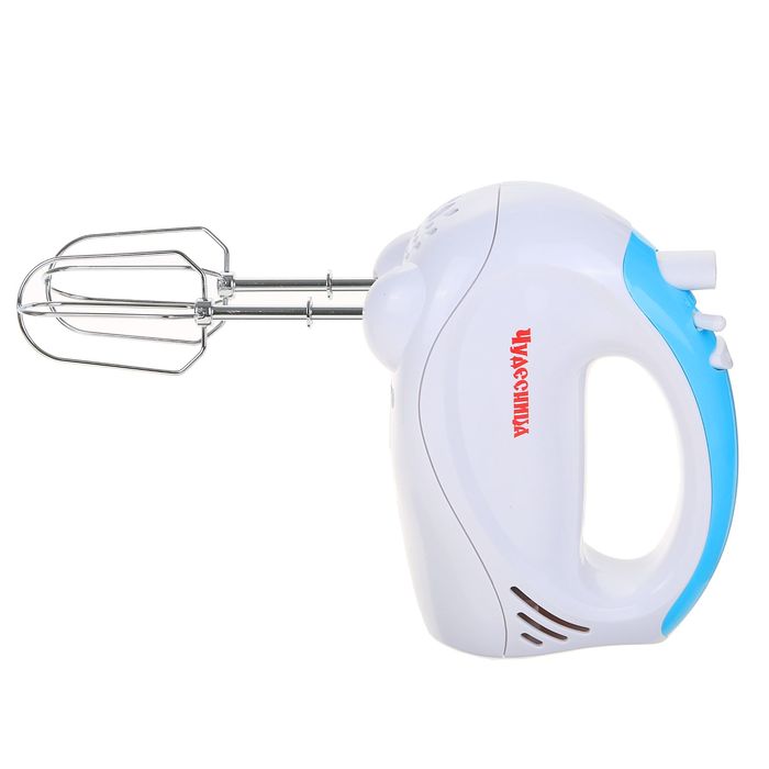 Миксер "Чудесница" MP-1753, 175 Вт, 5 скоростей, режим ТУРБО, 4 насадки