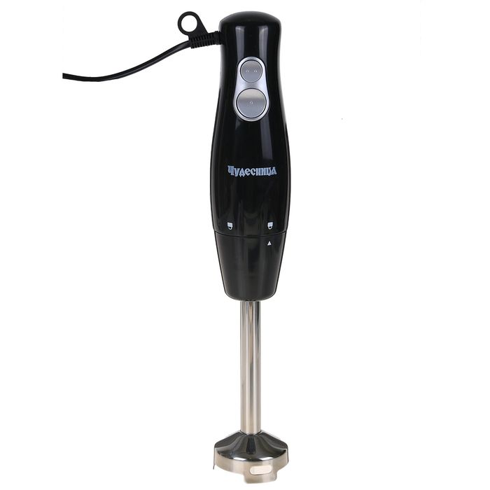 Блендер электрический погружной "Чудесница" БП-423м, 400 Вт, 2 скорости, черный