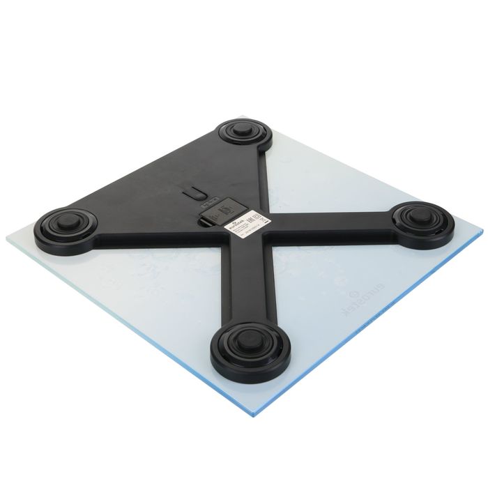 Весы напольные EuroStek ЕВS-2601, электронные, до 180 кг, LCD-дисплей