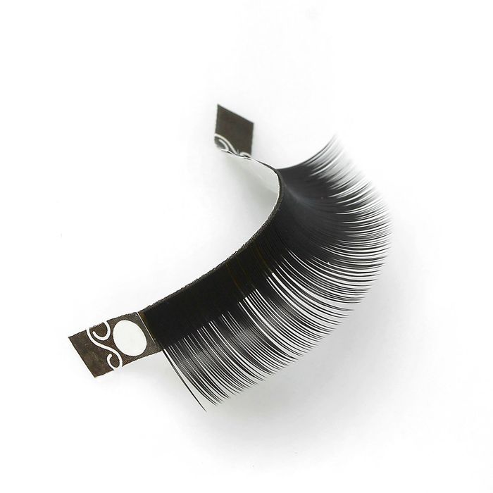 Ресницы для наращивания, 8-14мм, толщина 0,15мм, изгиб D
