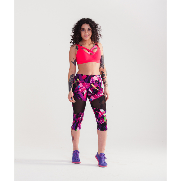 Топ женский спортивный 31732 цвет коралловый, р-р 44-46 (M)