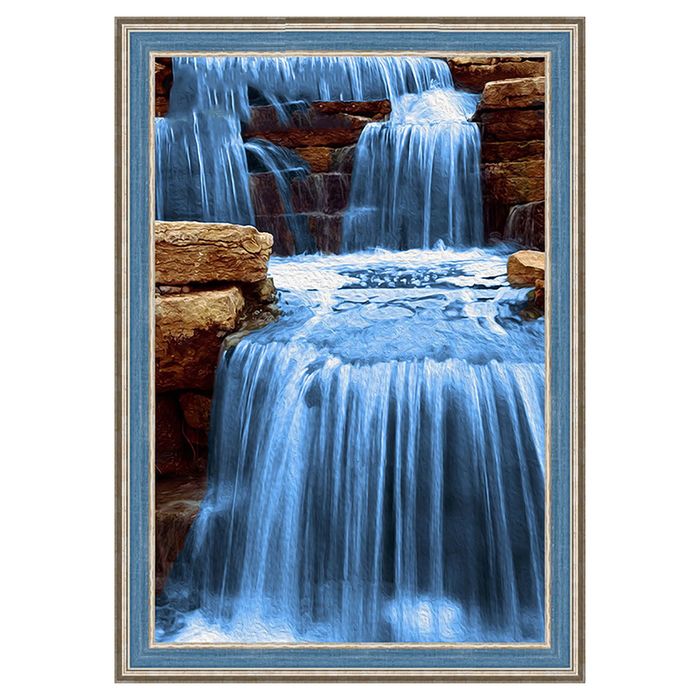Картина стразами "Шумный поток"