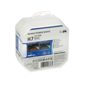 

Лампа автомобильная Narva Range Power White, H7, 12 В, 55 Вт, набор 2 шт, 48607