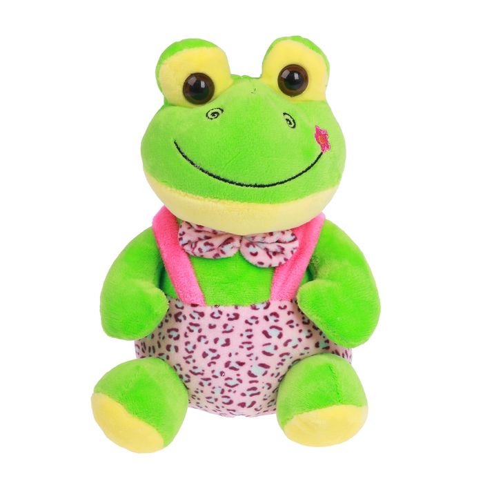 Мягкая игрушка "Лягушка в штанах", 19 см