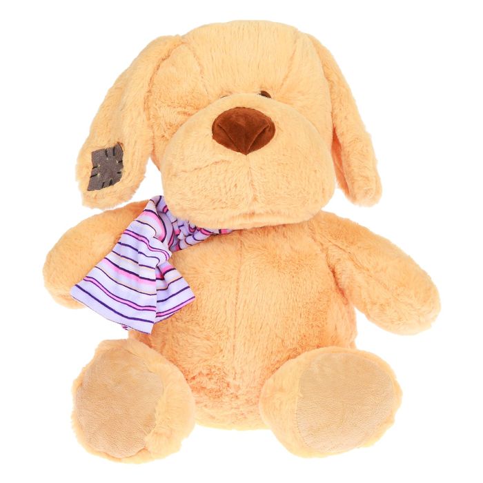 Мягкая игрушка "Собака с заплатками" №1, 35 см