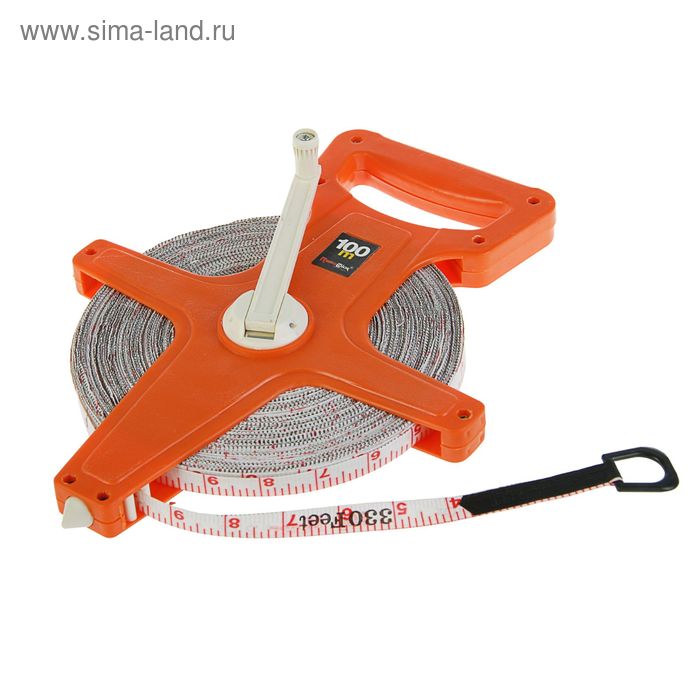 Мерная лента геодезическая  Hobbi/Remocolor , фиберглассовая, 100 м x 13 мм