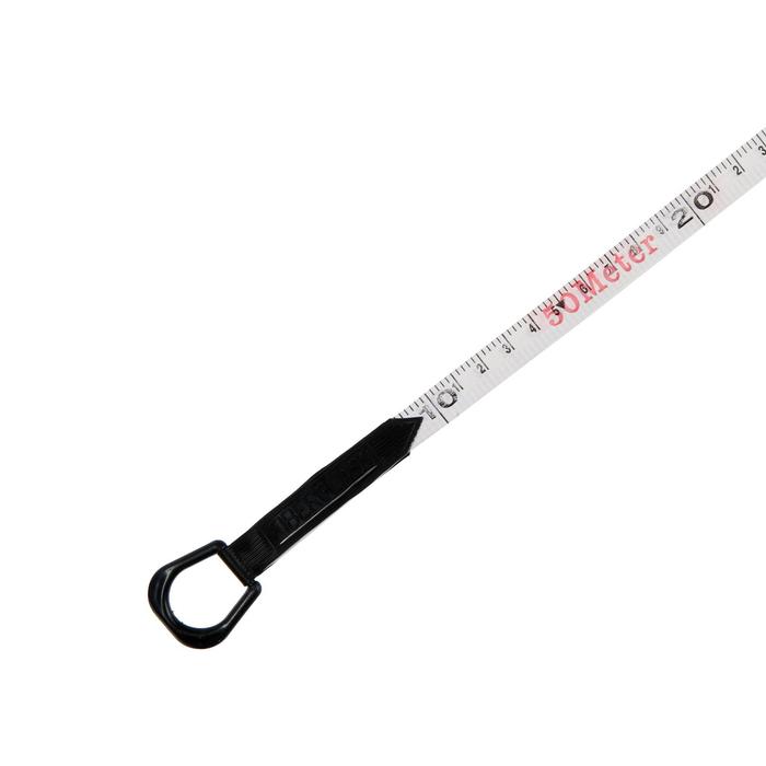 Мерная лента геодезическая Hobbi/Remocolor, фиберглассовая, открытый корпус, 50 м x 13 мм