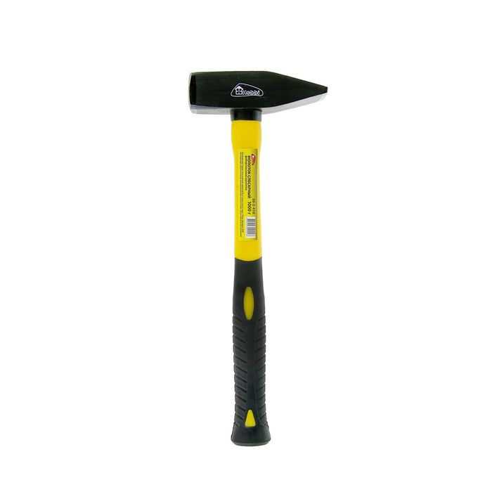 Молоток слесарный Hobbi, фиберглассовая рукоятка, 1000 г
