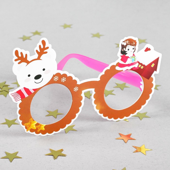 Карнавальные очки "Новый Год"