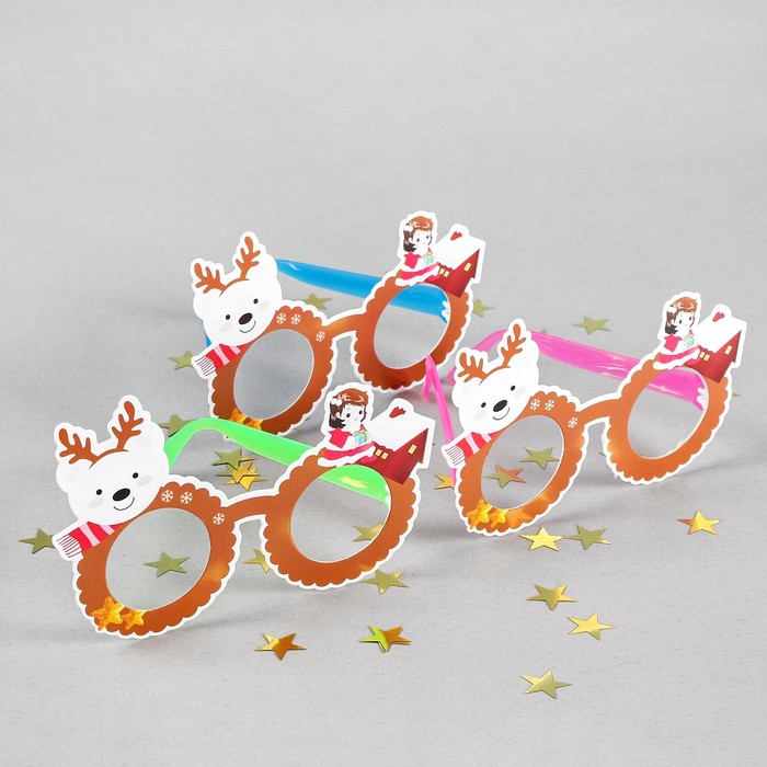 Карнавальные очки "Новый Год"