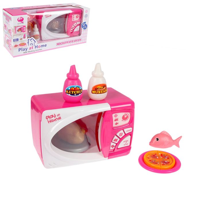 Бытовая техника «Микроволновая печь» гигант с аксессуарами, световые и звуковые эффекты