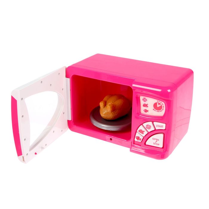 Бытовая техника «Микроволновая печь» гигант с аксессуарами, световые и звуковые эффекты