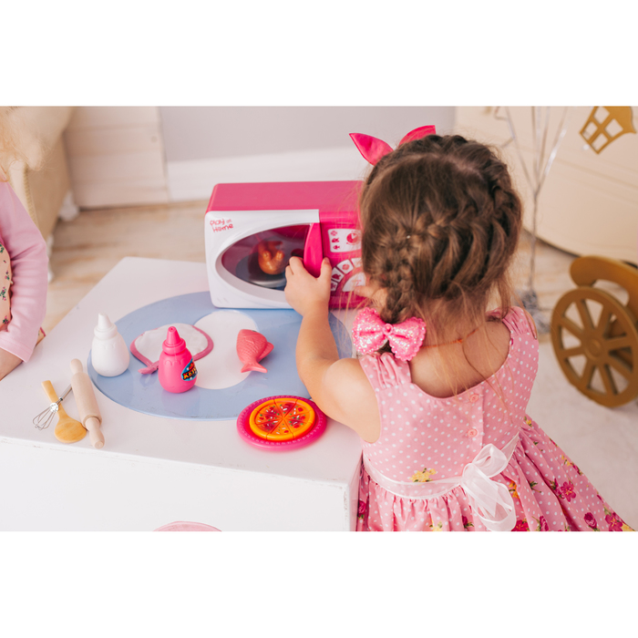 Бытовая техника «Микроволновая печь» гигант с аксессуарами, световые и звуковые эффекты