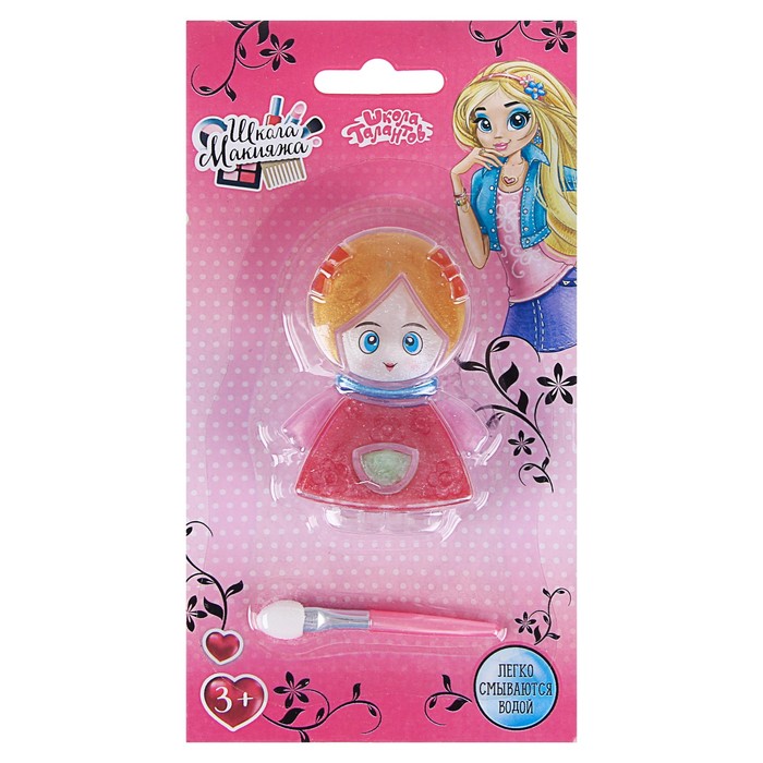 Набор косметики для девочки блеск для губ 9 гр, аппликатор