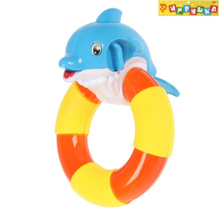 Игрушка заводная водоплавающая "Веселый дельфин", МИКС