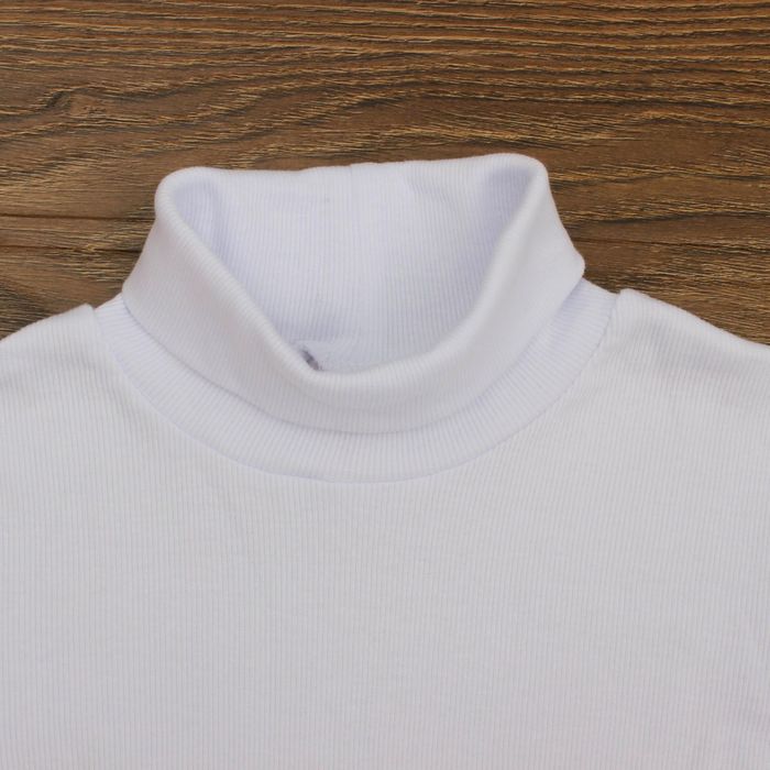 Водолазка детская, рост 152 см, цвет белый