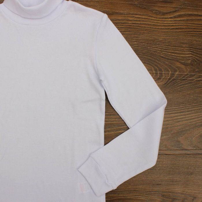 Водолазка детская, рост 152 см, цвет белый