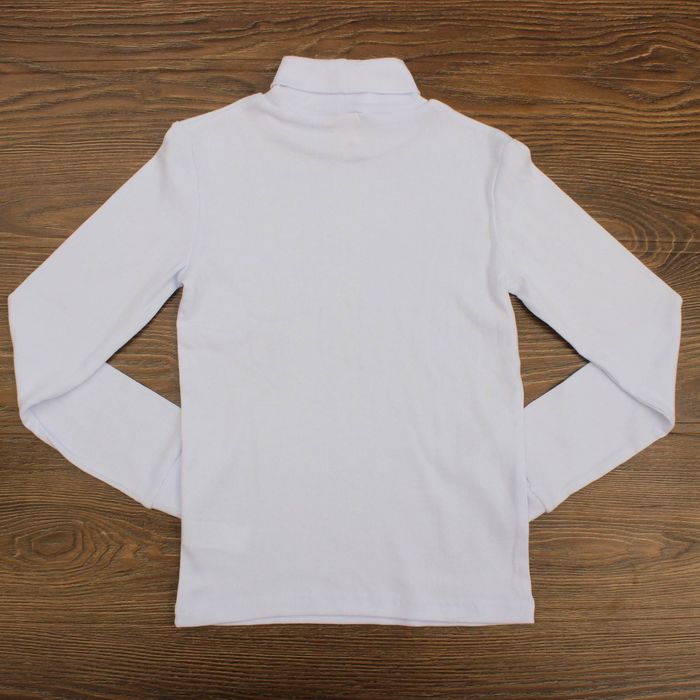 Водолазка детская, рост 152 см, цвет белый