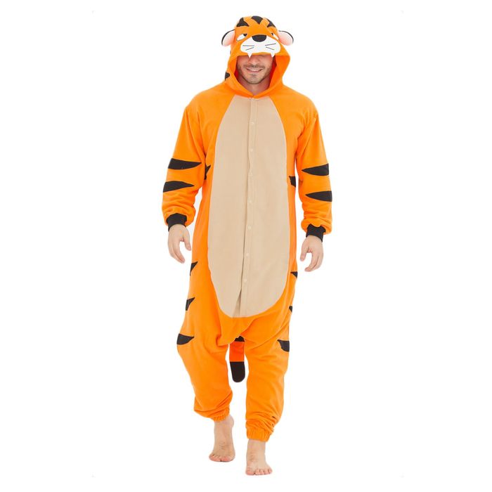 Комбинезон-кигуруми "Тигр", р-р S, рост 160-168 см