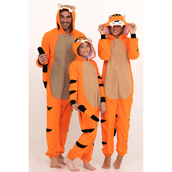 Комбинезон-кигуруми "Тигр", р-р S, рост 160-168 см