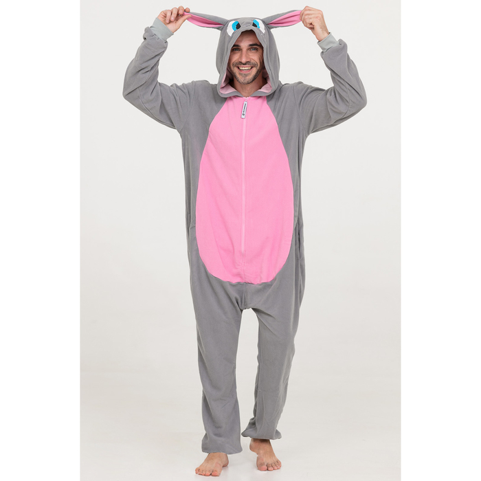 Комбинезон-кигуруми "Кролик", р-р 48-50 (L), рост 176-184 см