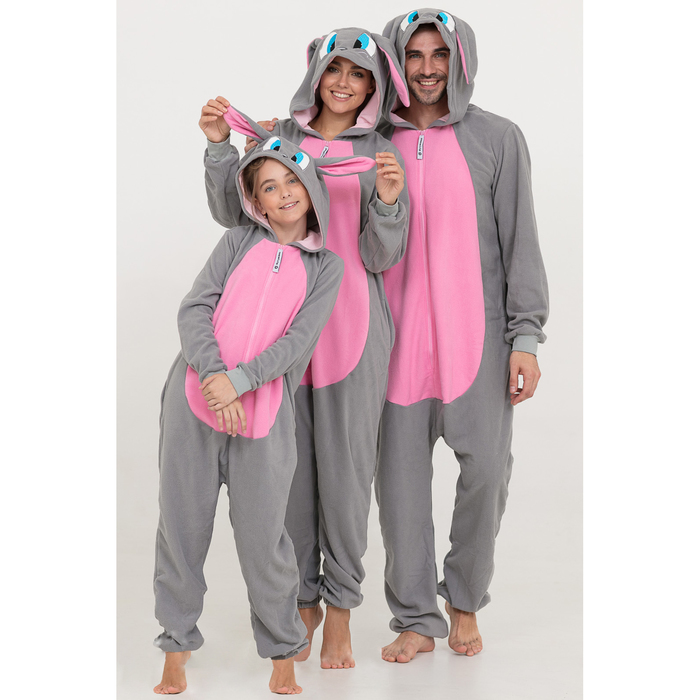 Комбинезон-кигуруми "Кролик", р-р 48-50 (L), рост 176-184 см