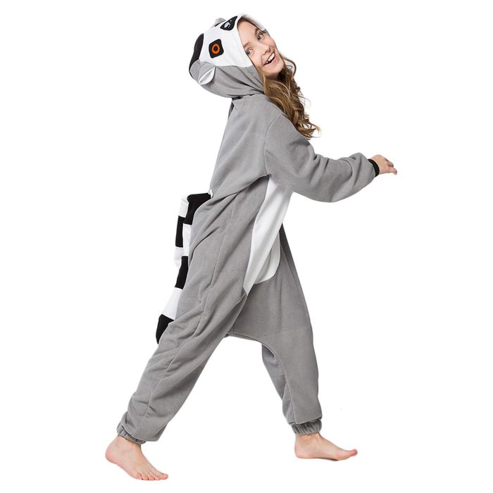 Комбинезон-кигуруми детский "Лемур", рост 104 см