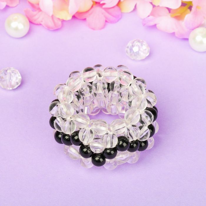 Декор для хвоста "Прозрачный " волна