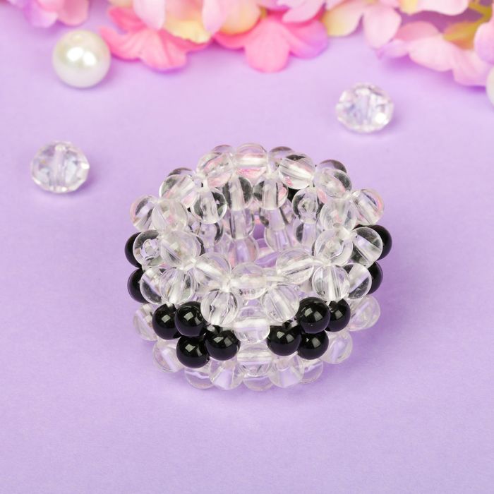 Декор для хвоста "Прозрачный" ромбы