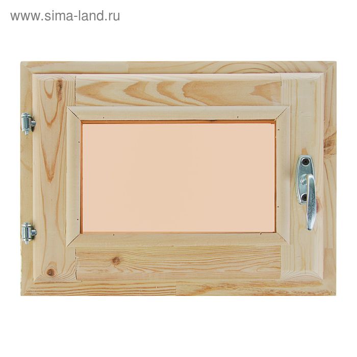 

Окно, 30×40см, двойное стекло, тонированное, из хвои