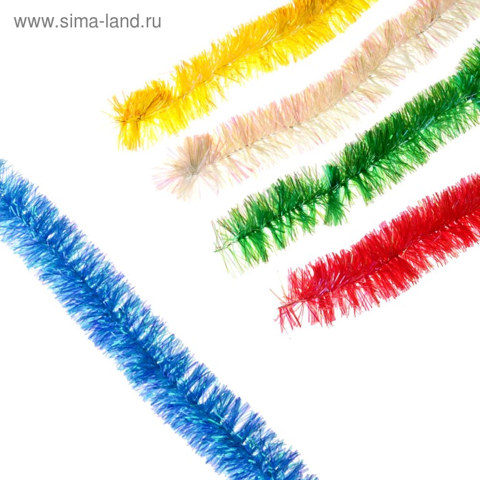 

Мишура «Нежность» d=2,5 см, длина 2.0м микс