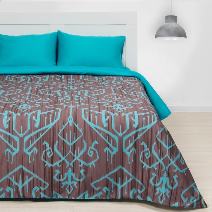 Постельное бельё "Этель" 2сп Музыка ветра 175*215см, 200*220см, 50*70см -2шт, 100%хл, мако-сатин 128 г/м2