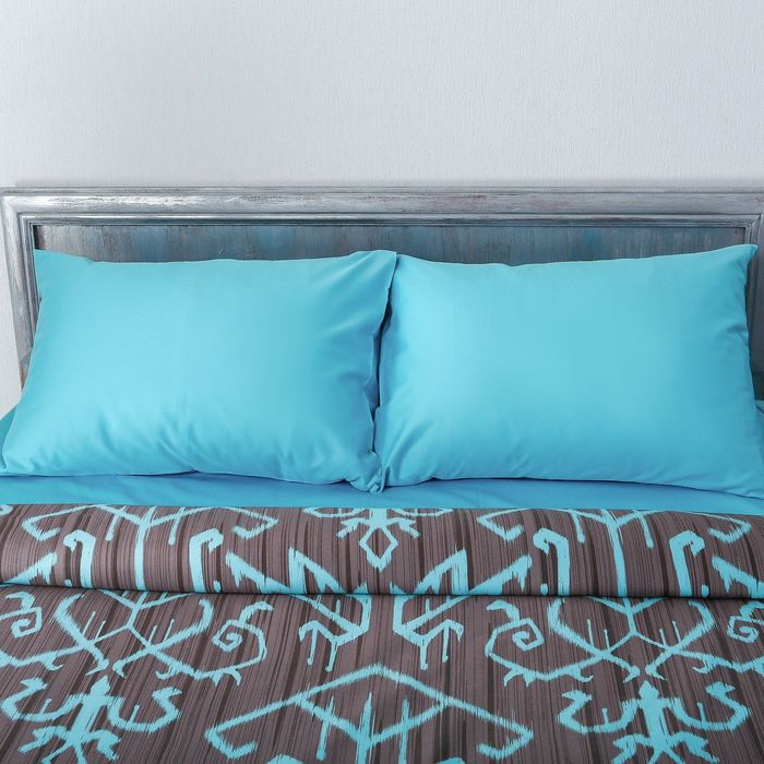 Постельное бельё "Этель" 2сп Музыка ветра 175*215см, 200*220см, 50*70см -2шт, 100%хл, мако-сатин 128 г/м2