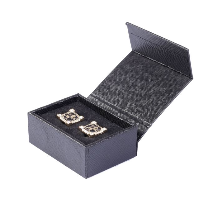 Запонки мужские "Лев", золото