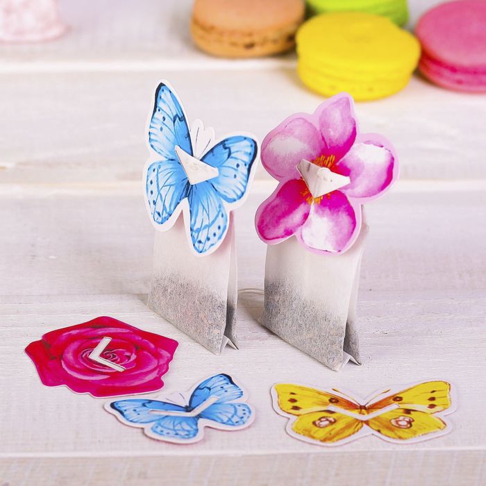 Домик для чайных пакетиков "8 Марта"