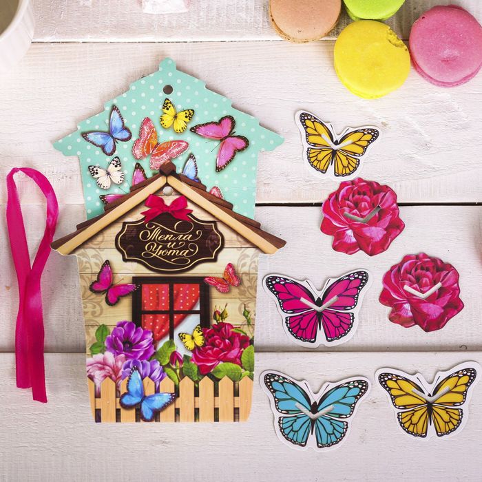 Домик для чайных пакетиков "Тепла и уюта"