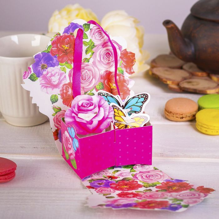 Домик для чайных пакетиков "Любимой мамочке"