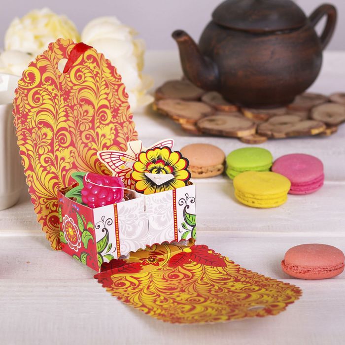 Домик для чайных пакетиков "Будьте здоровы"