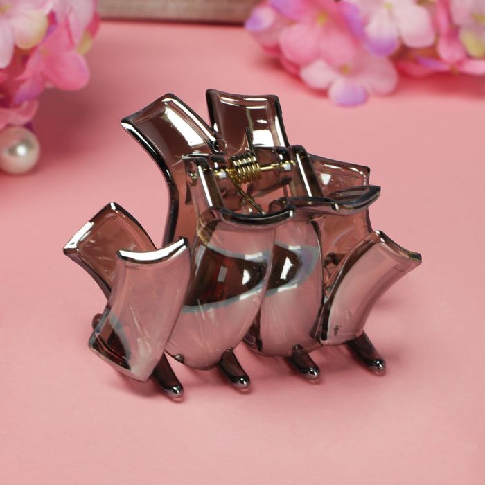 Краб для волос "Мерцание" 7 см палочки