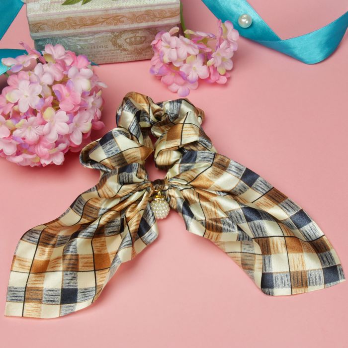 Резинка для волос "Орбита: мираж", клетка