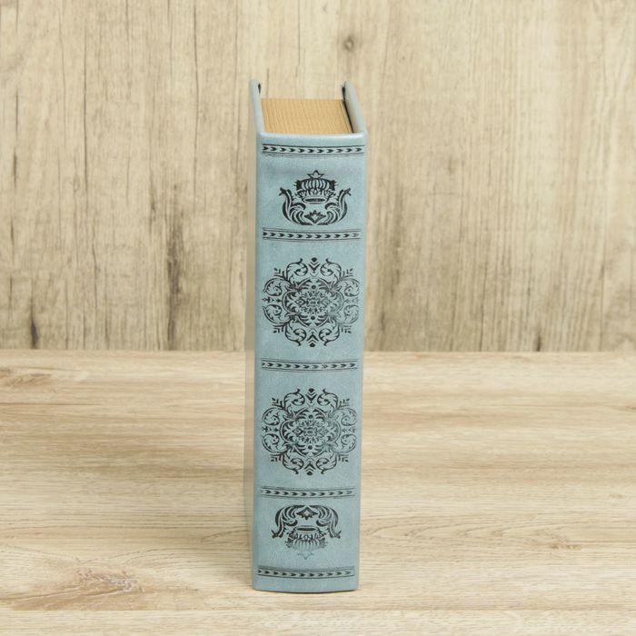 Шкатулка-книга дерево "Элегия" кожзам 21х13х5 см