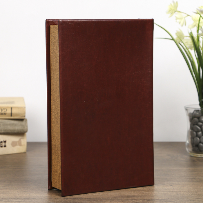 Шкатулка-книга дерево "Сказки Андерсена" кожзам 24х16х5 см