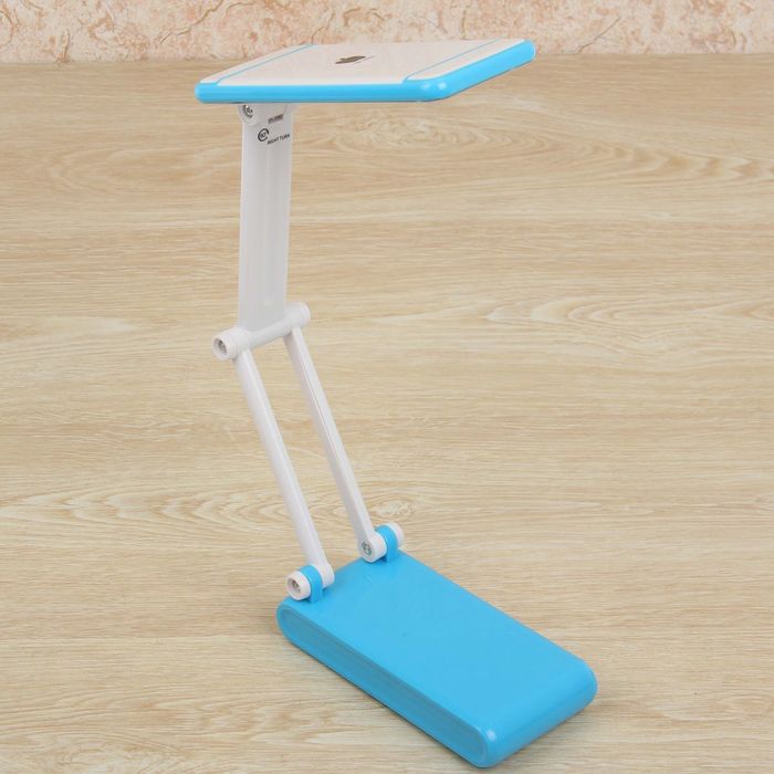 Лампа настольная "Трансформер" 24 диода синяя 42х15,5х7,5 см