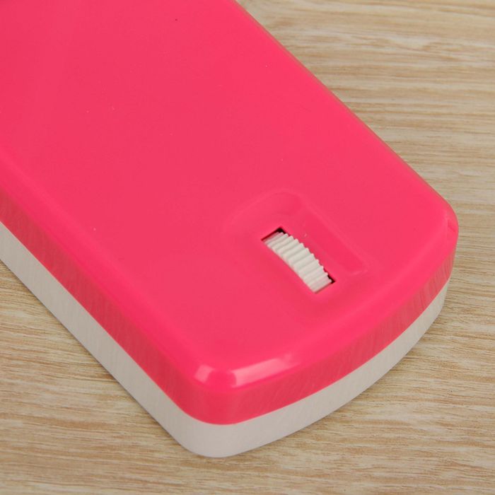 Лампа настольная с зеркалом "Розовая" 16 диодов 32,5х11,5х6,3 см