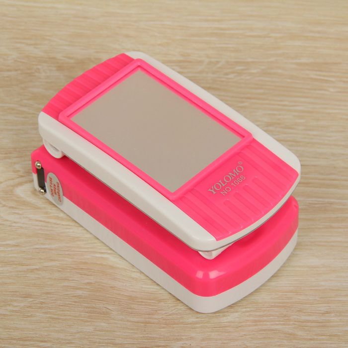 Лампа настольная с зеркалом "Розовая" 16 диодов 32,5х11,5х6,3 см