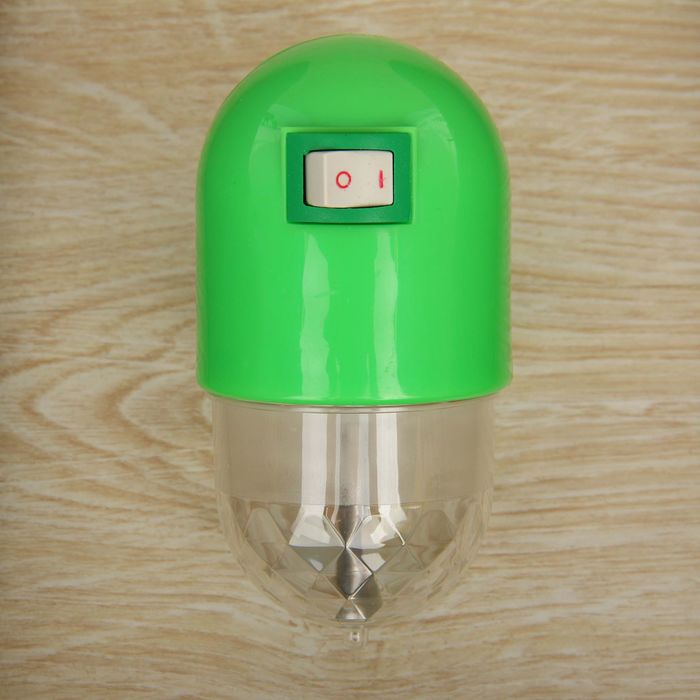 Ночник LED "Шар-кристалл" МИКС 10,5х5х5 см