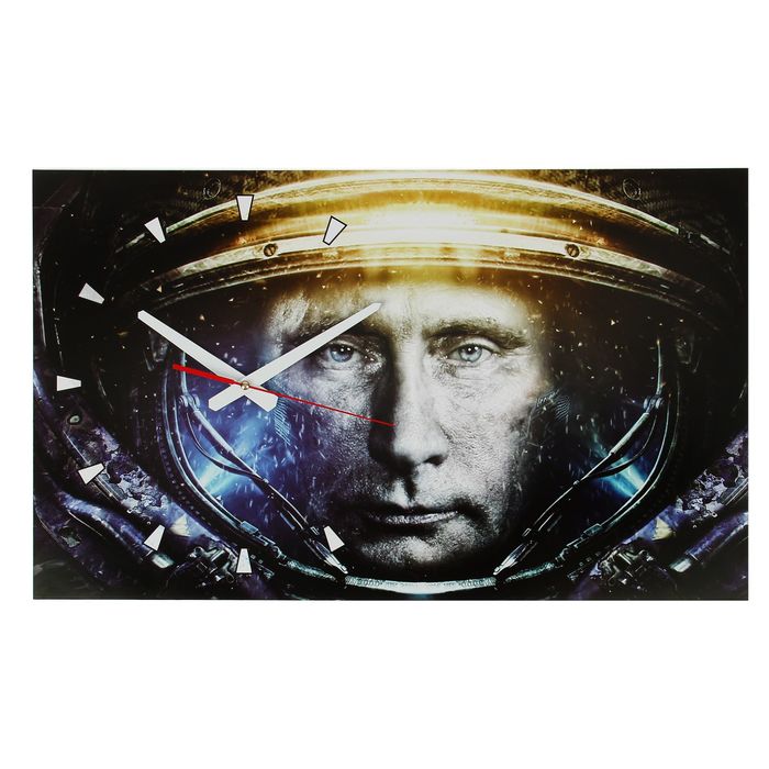 Часы настенные "Путин", 37х61 см